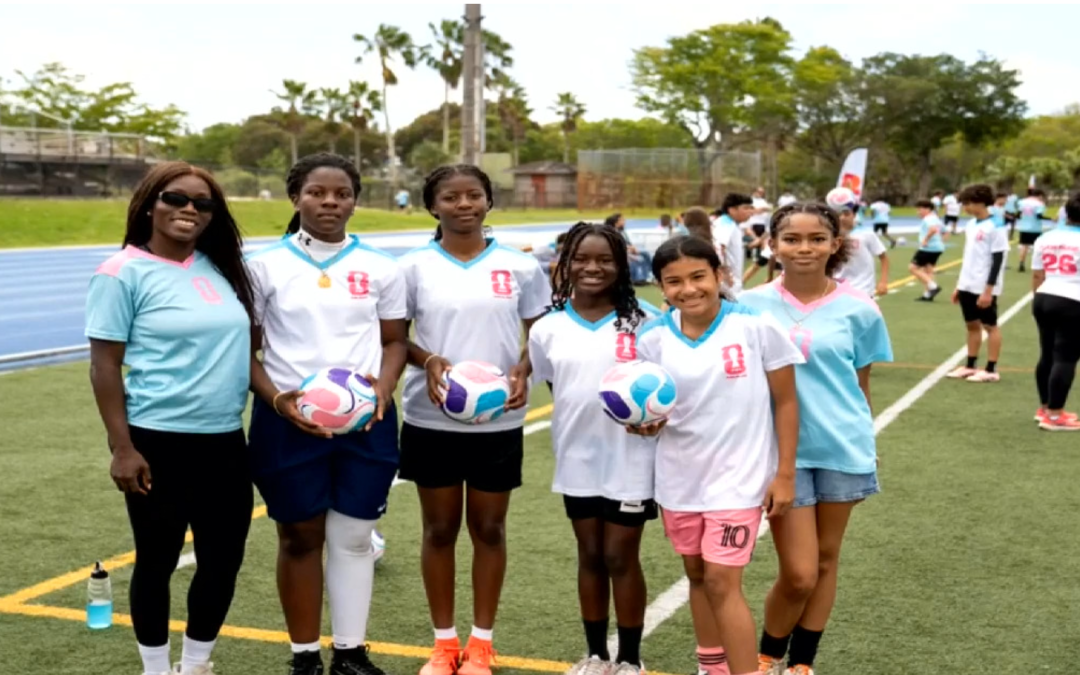 7 News Miami: Miami World Cup Host Committee and M-DCPS team up to host youth soccer clinic at Tropical Park